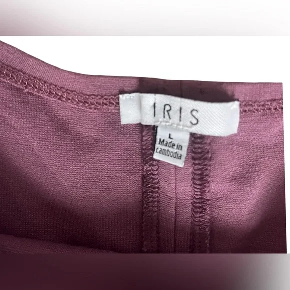 Iris Women’s Tank Bodycon Soft Purple Dress Size Large. Good Condition. - Picture 10 of 10